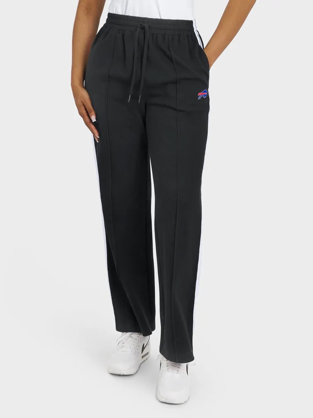 Brand New/Sold Out! Women's WEAR Black Buffalo Bills Straight Leg Track Pant